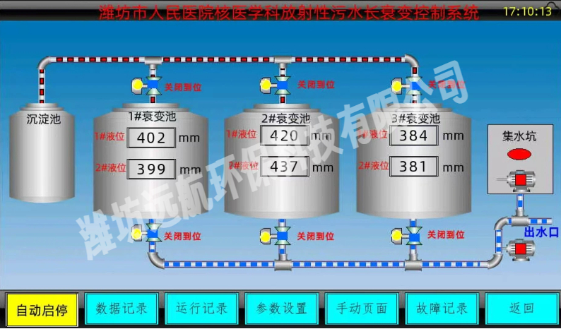 潍坊市人民医院衰变池案例